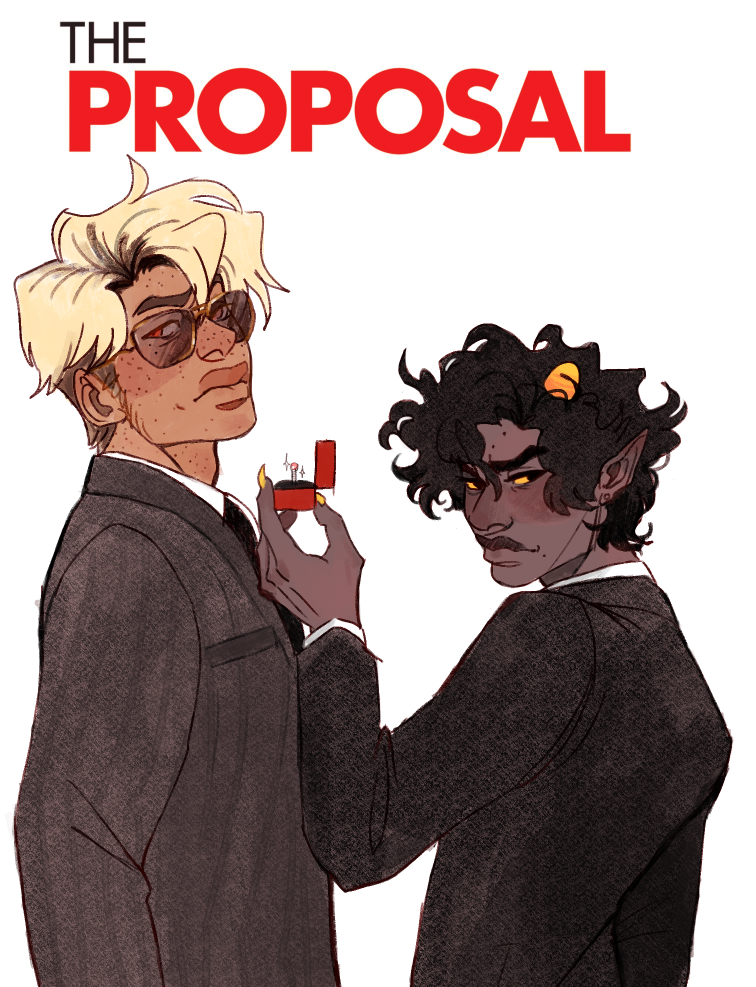 "The Proposal" Homestuck Parody Art Print